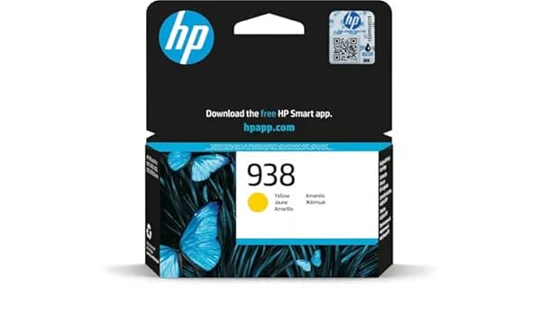 HP 938 Yellow Original Ink Cartridge