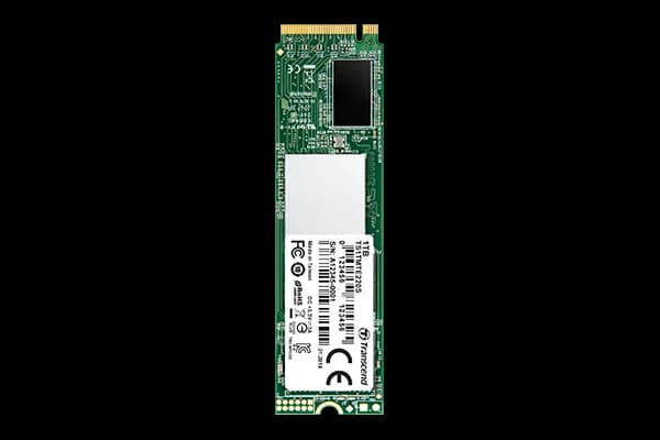 TRANSCEND 512GB MTE220S PCI-E GEN 3x4 NVMe M.2 2280 SSD 3D TLC with DRAM cache - 3500 MB/s Read 2500 MB/s Write -1100TBW