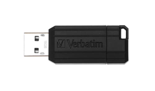 Verbatim 16GB Pinstripe USB Black