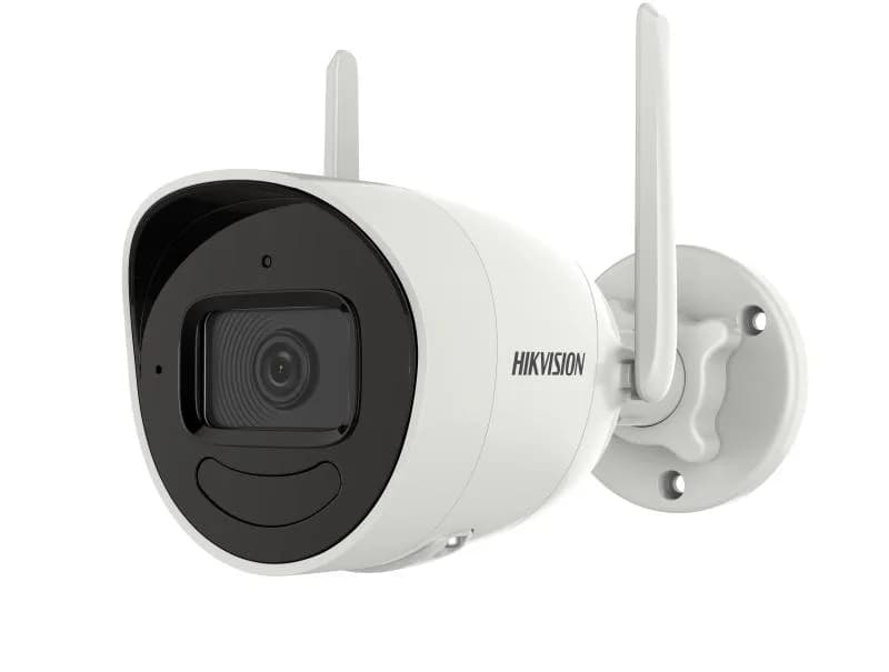 Hikvision 4MP Wireless Outdoor Audio Fixed Bullet Network Camera BUilt-in Two Way Audio IP66 IR...