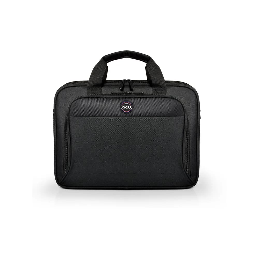 Port Hanoi II Black 14" Clamshell Bag
