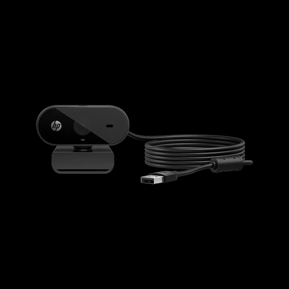 HP 320 Black Full-HD USB Webcam