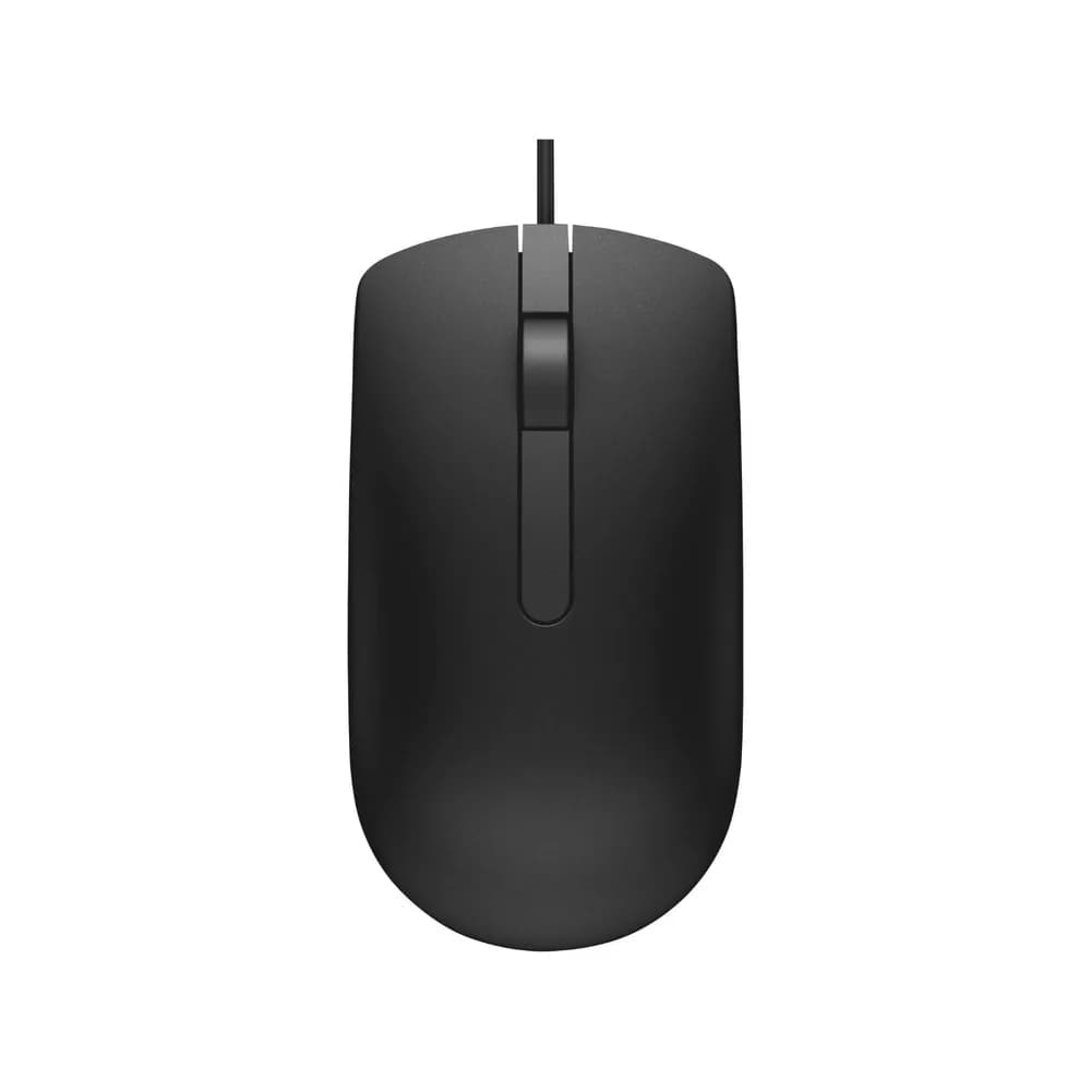 Dell MS116 Black Ambidextrous USB Mouse