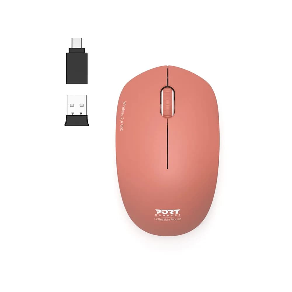 Port 2.4GHz Collection II Terracota Wireless Mouse