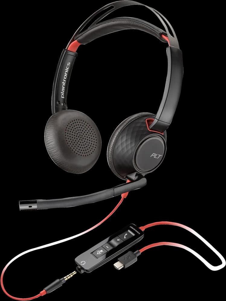 Poly Blackwire 5220 M 3.5mm USB-A+C Headset