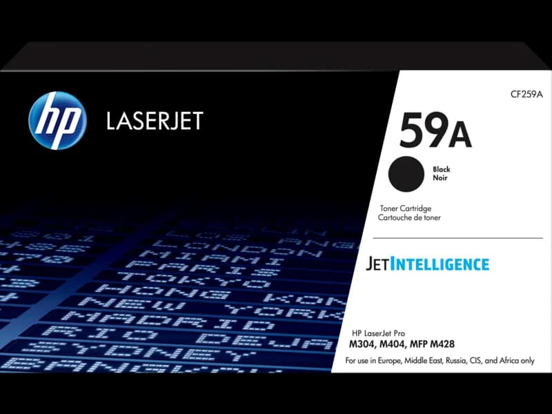 HP # 59 Black Toner Cartridge