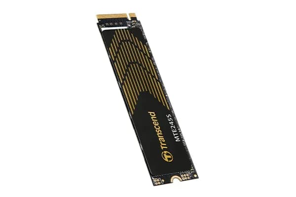 TRANSCEND 500GB MTE245S PCI-E GEN 4X4 M.2 NVMe 2280 SSD 3D TLC - 4800 MB/s Read 4000 MB/s Write - 300 TBW