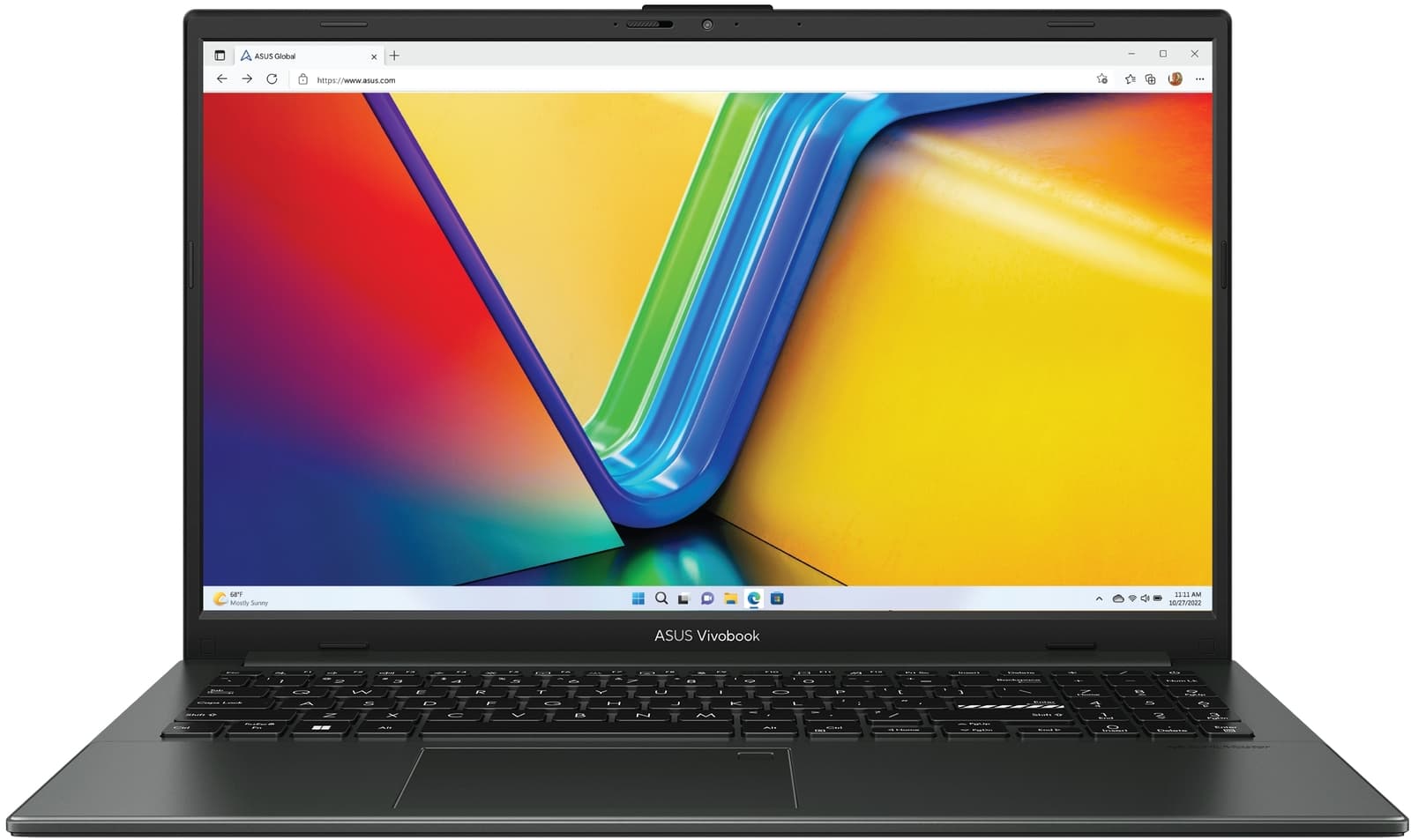 ASUS Vivobook Go|E1504FA-382B0W|15.6 FHD|R3-7320U|DDR5 8GB OB|256GB SSD|AMD Radeon|TPM|45W|WIN11H